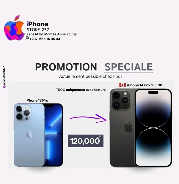 Troc ton téléphone actuel pour un autre téléphone plus puissant 💫