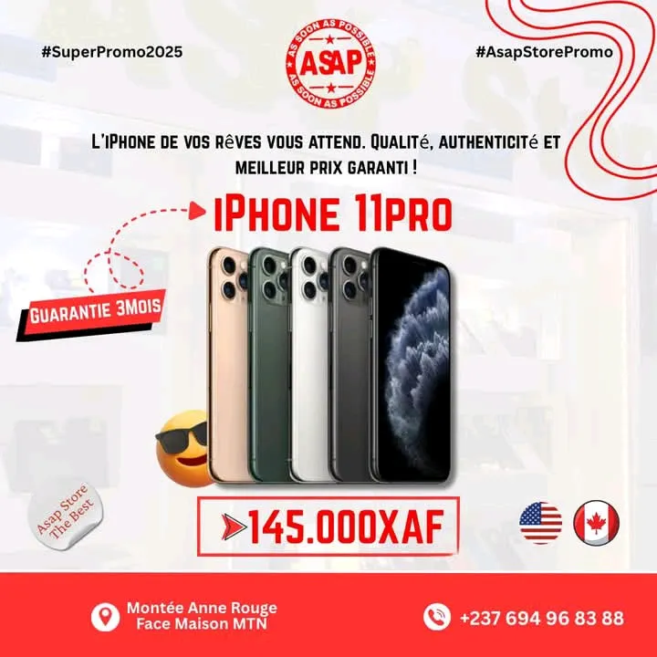 📱 iPhone XR à 90.000 FCFA SEULEMENT 🔥 🇺🇸 Modèle original, très propre + Garantie incluse ✅