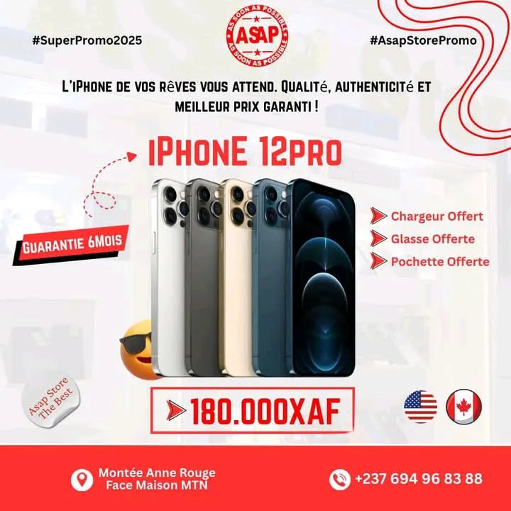 📱 iPhone XR à 90.000 FCFA SEULEMENT 🔥 🇺🇸 Modèle original, très propre + Garantie incluse ✅