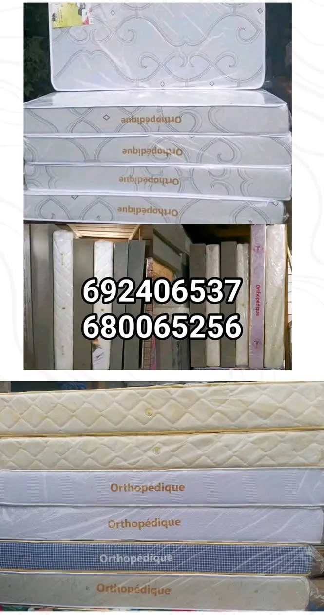 Image de Tous vos matelas de qualité supérieure 👌🏾 disponible chez nous.