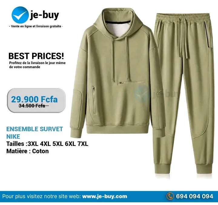 ENSEMBLES SURVETEMENTS LIFESTYLE.