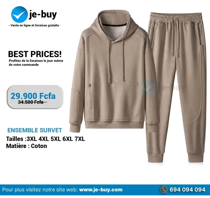 ENSEMBLES SURVETEMENTS LIFESTYLE.