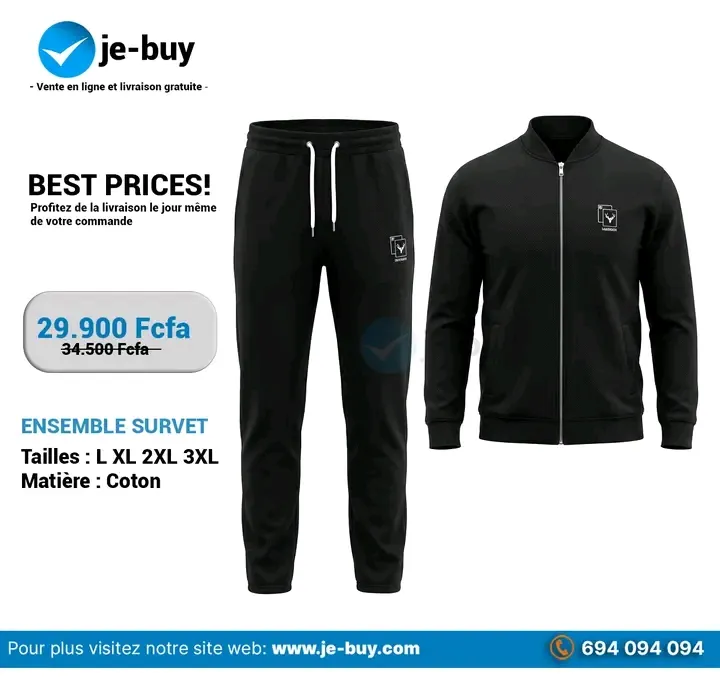 ENSEMBLES SURVETEMENTS LIFESTYLE.