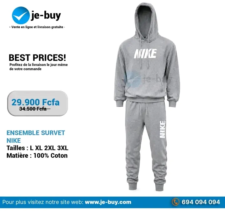 ENSEMBLES SURVETEMENTS LIFESTYLE.