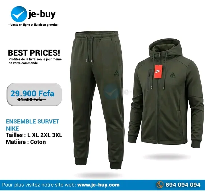 ENSEMBLES SURVETEMENTS LIFESTYLE.